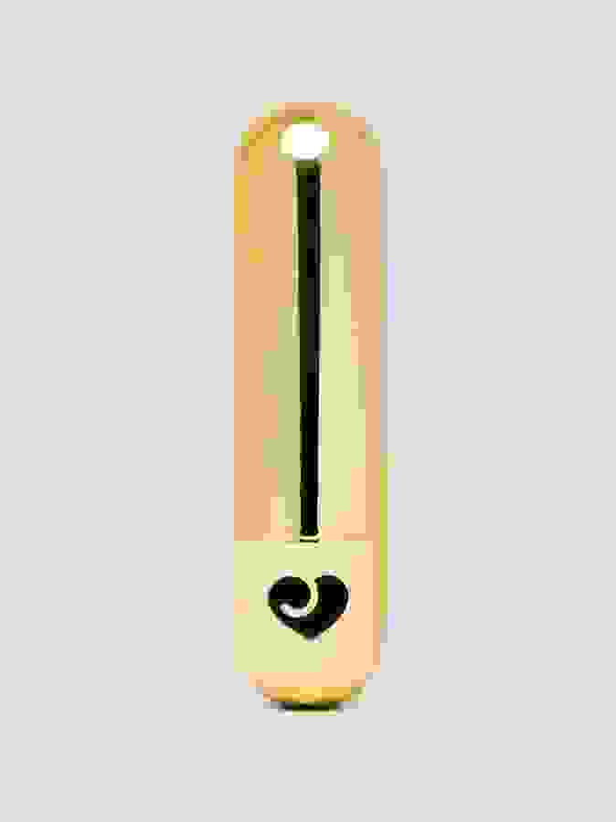 Lovehoney Gold Rechargeable Bullet Vibrator, Gold, hi-res